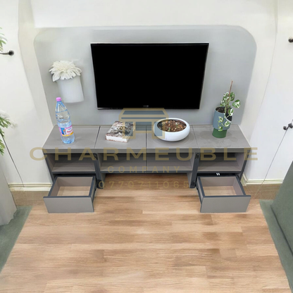 Meuble multifonctions convertible  (Meuble TV, Table basse, Meuble de coin..)