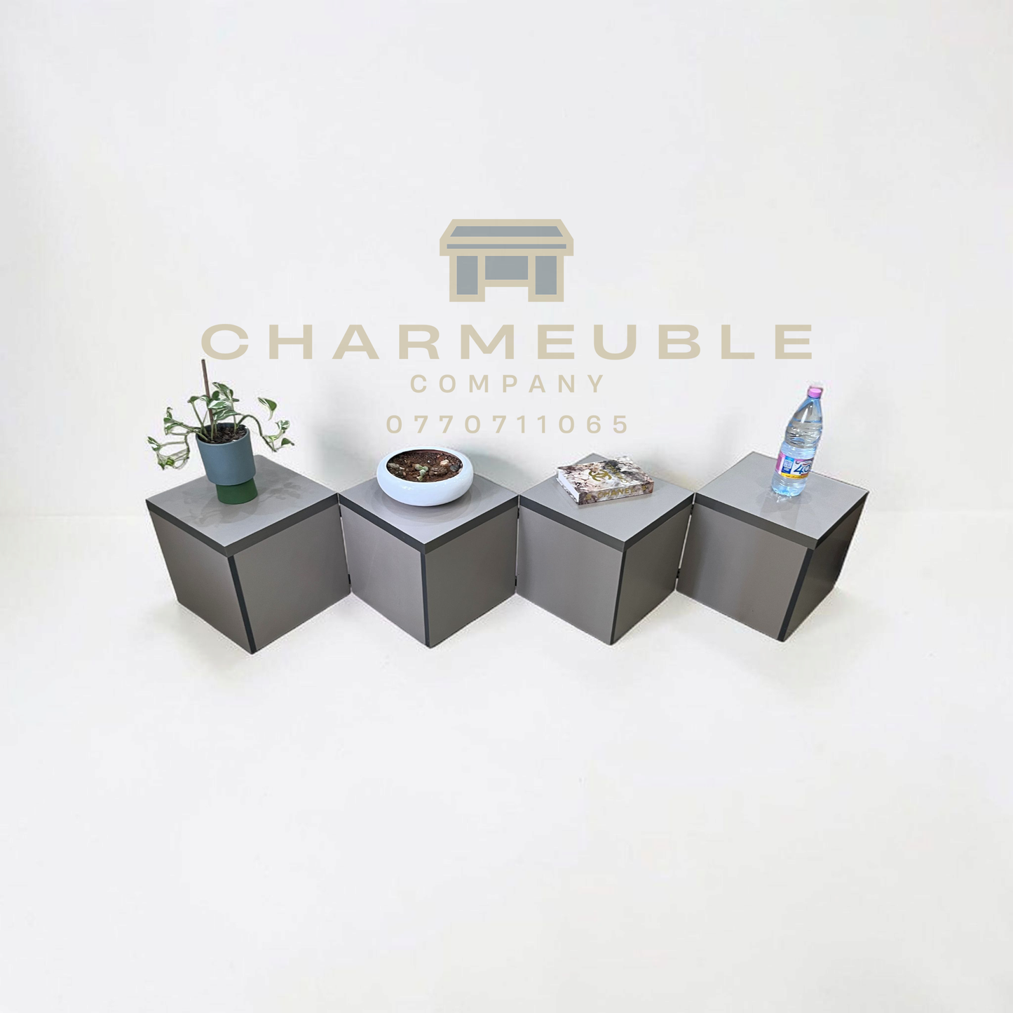 Meuble multifonctions convertible  (Meuble TV, Table basse, Meuble de coin..)