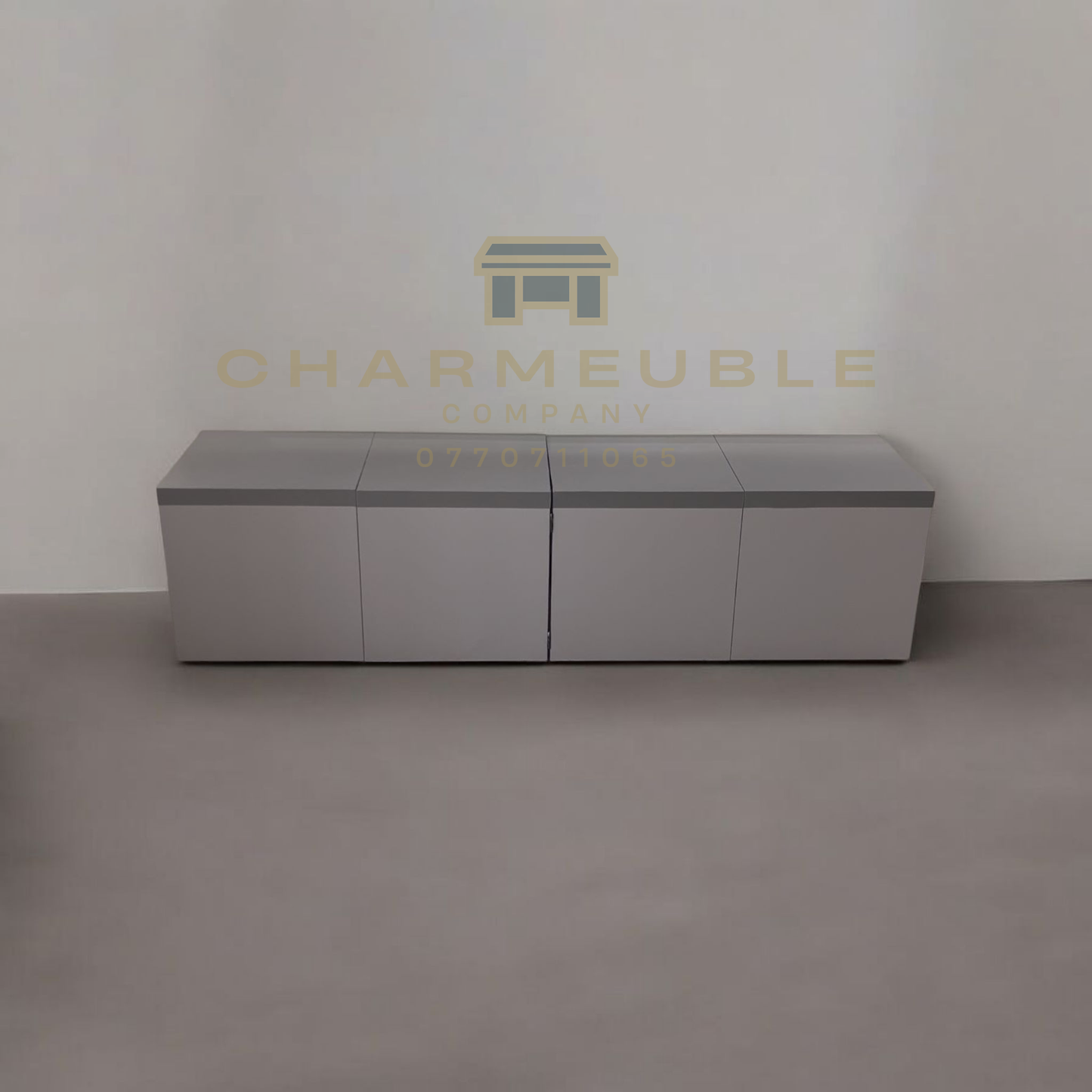 Meuble multifonctions convertible  (Meuble TV, Table basse, Meuble de coin..)