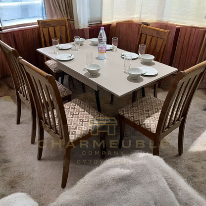 table extensible moderne avec espace de rangement  طاولة عصرية قابلة للتمديد مع مساحة تخزين