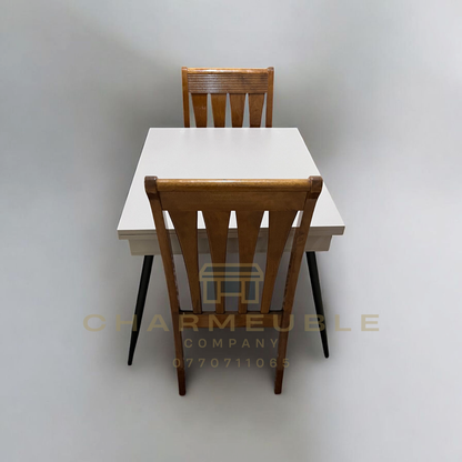 table extensible moderne avec espace de rangement  طاولة عصرية قابلة للتمديد مع مساحة تخزين